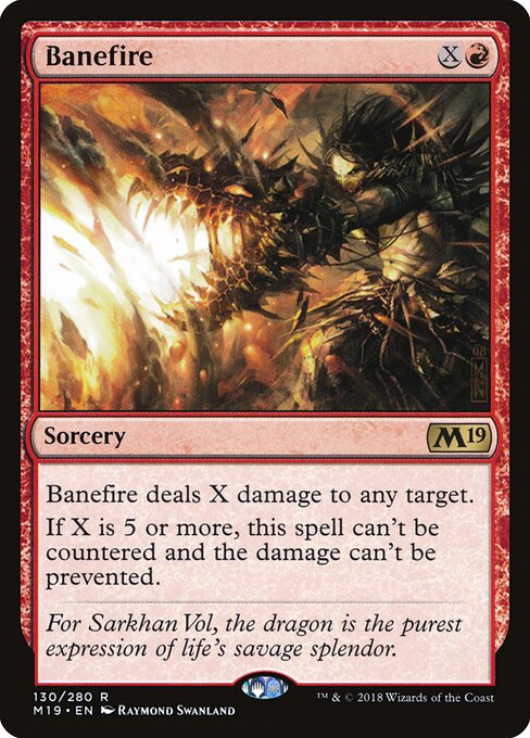 Banefire card art