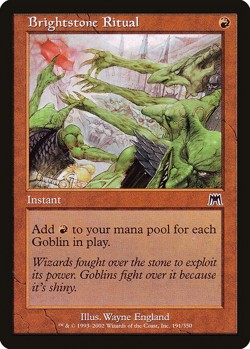 Brightstone Ritual card art