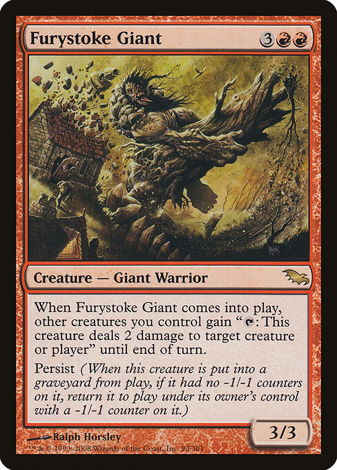 Furystoke Giant card art