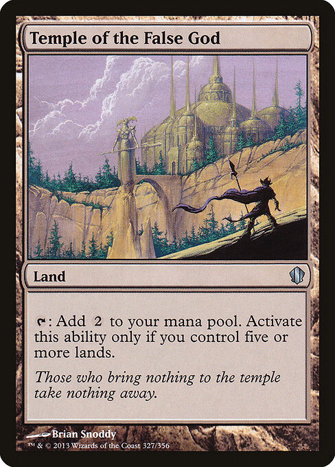 Temple of the False God card art