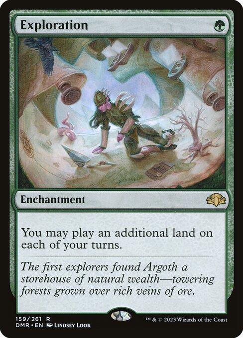 Exploration card art