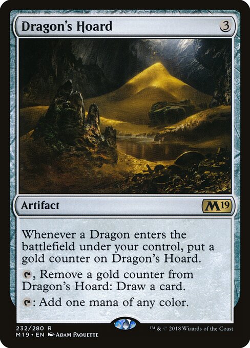 Dragon's Hoard card art
