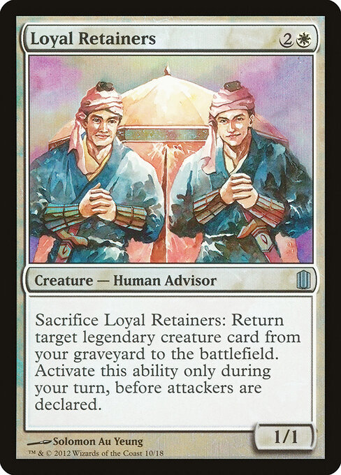 Loyal Retainers card art