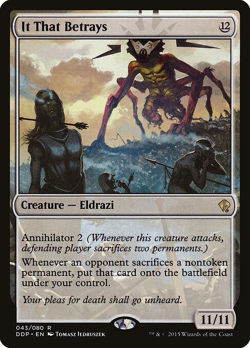 It That Betrays card art