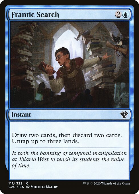 Frantic Search card art