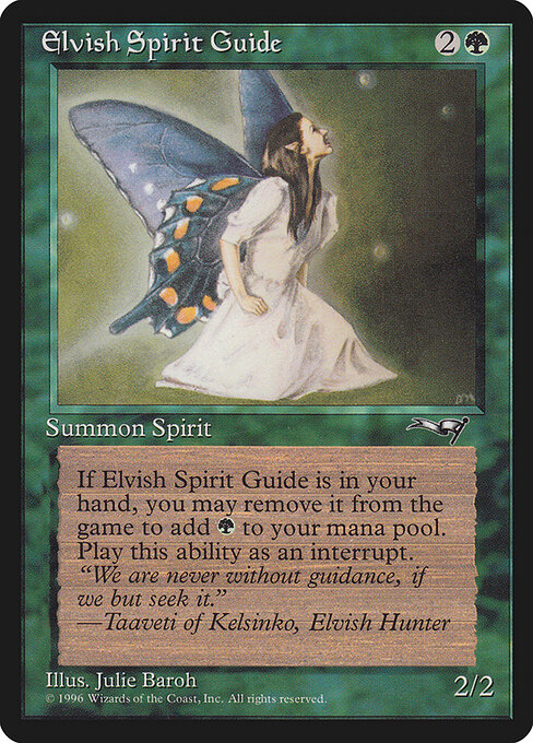 Elvish Spirit Guide card art