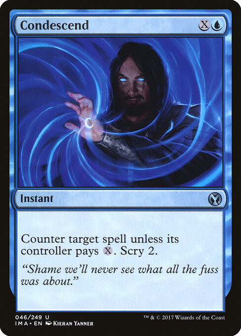 Condescend card art