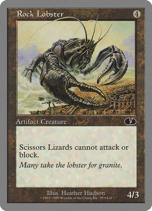 Rock Lobster card art