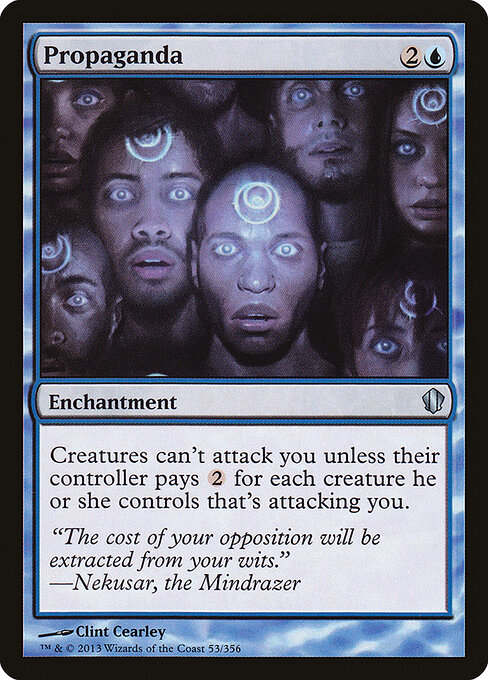 Propaganda card art