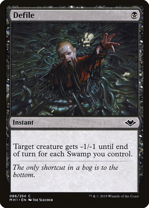 Defile card art