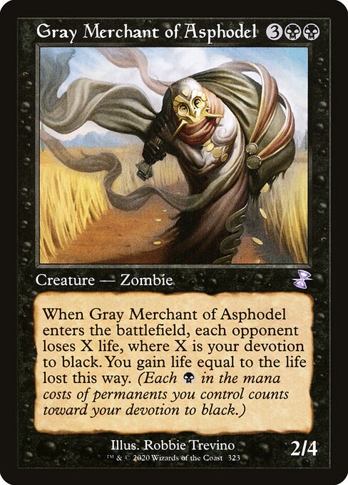 Gray Merchant of Asphodel card art