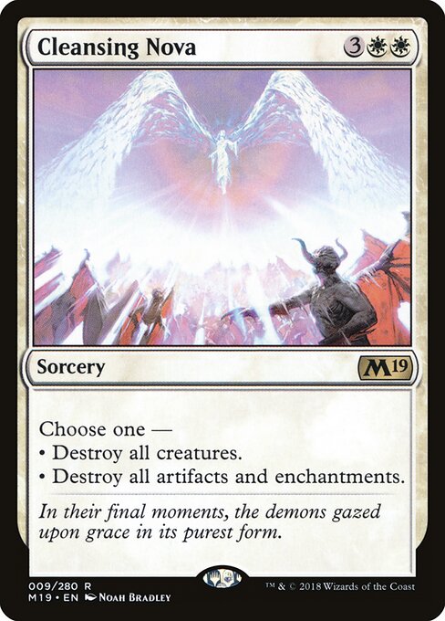 Cleansing Nova card art
