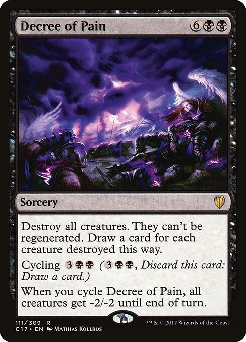 Decree of Pain card art