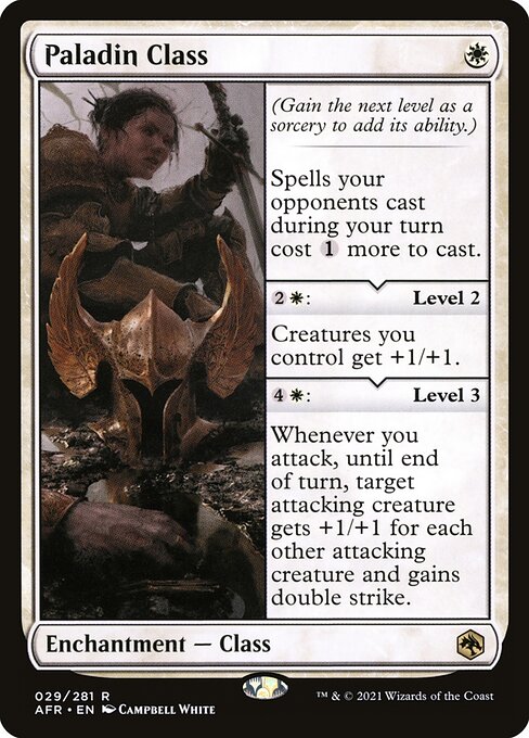 Paladin Class card art