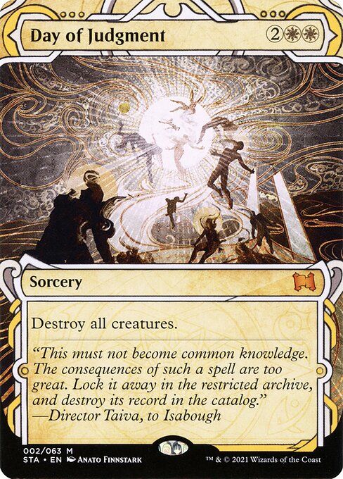 Day of Judgment card art