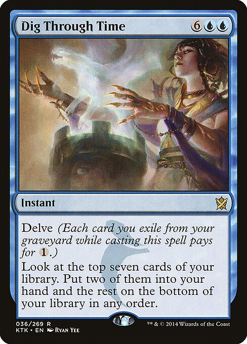 Dig Through Time card art
