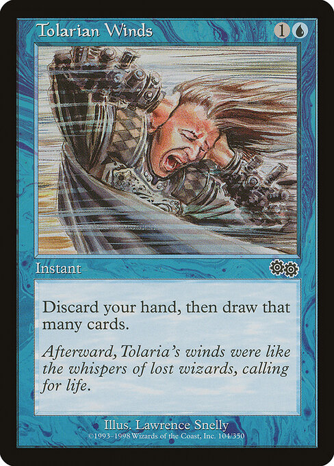 Tolarian Winds card art