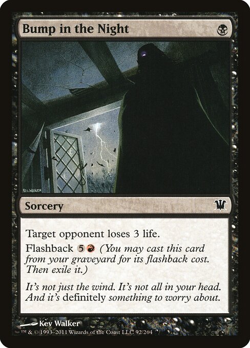 Bump in the Night card art