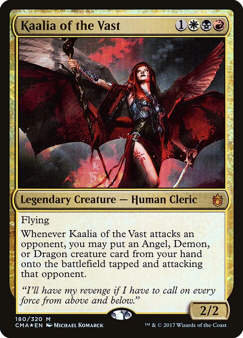 Kaalia of the Vast card art