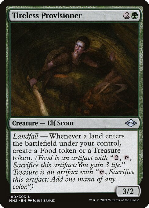 Tireless Provisioner card art