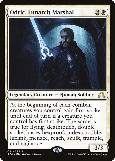Odric, Lunarch Marshal card art