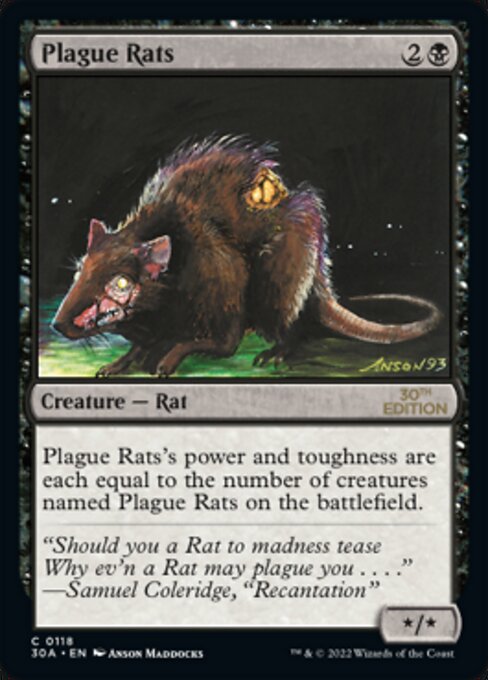 Plague Rats card art