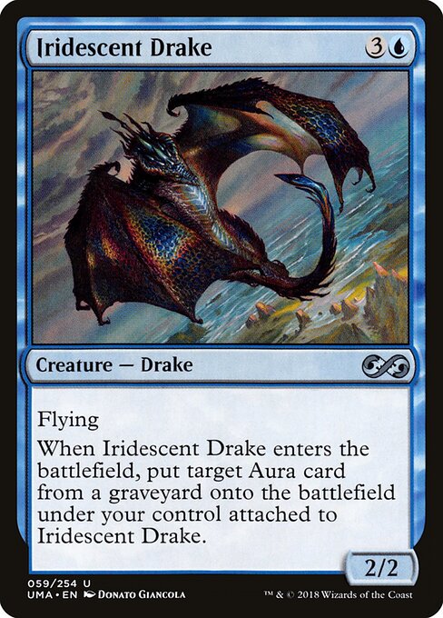 Iridescent Drake card art