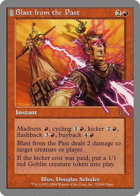Blast from the Past card art
