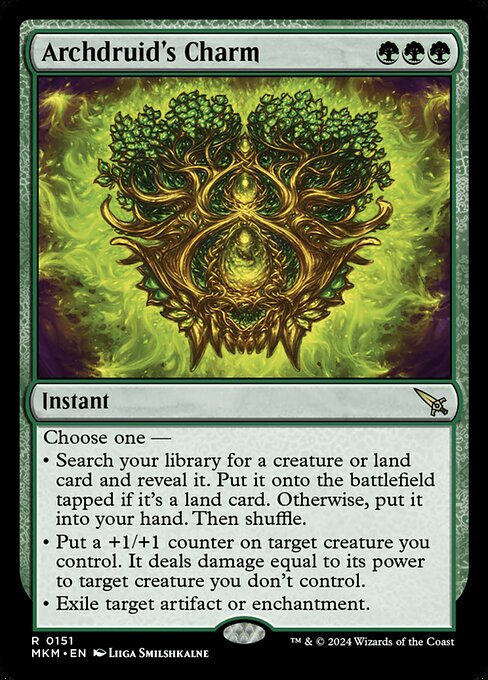 Archdruid's Charm card art