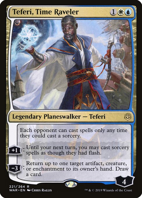 Teferi, Time Raveler card art