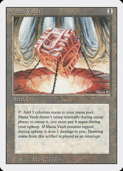 Mana Vault card art