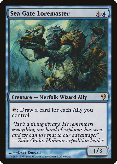 Sea Gate Loremaster card art