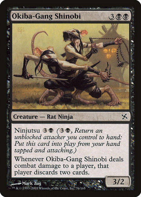 Okiba-Gang Shinobi card art