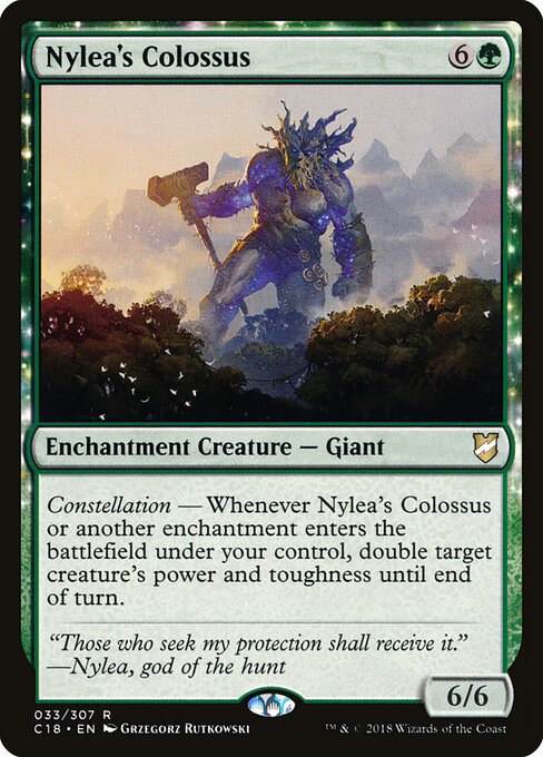 Nylea's Colossus card art