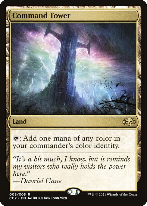 Command Tower card art