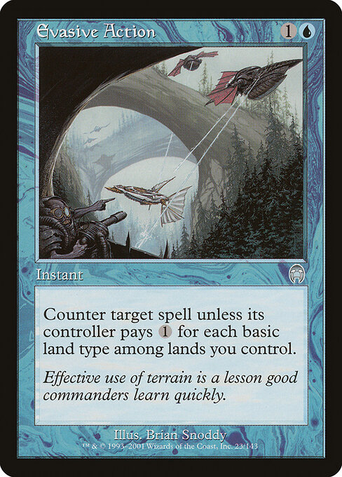 Evasive Action card art
