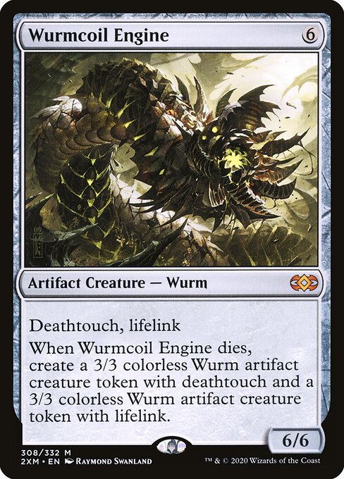 Wurmcoil Engine card art