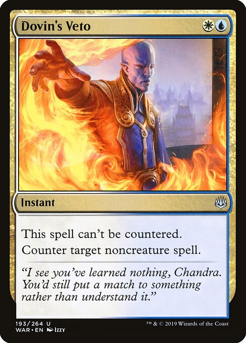 Dovin's Veto card art