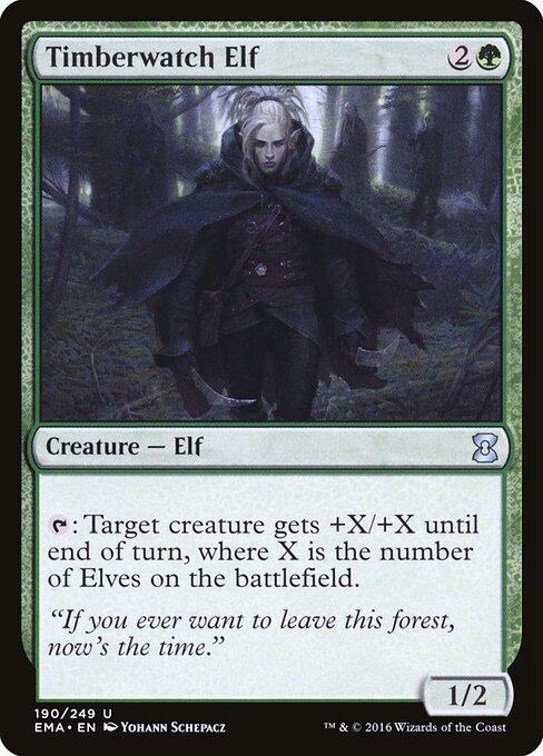 Timberwatch Elf card art