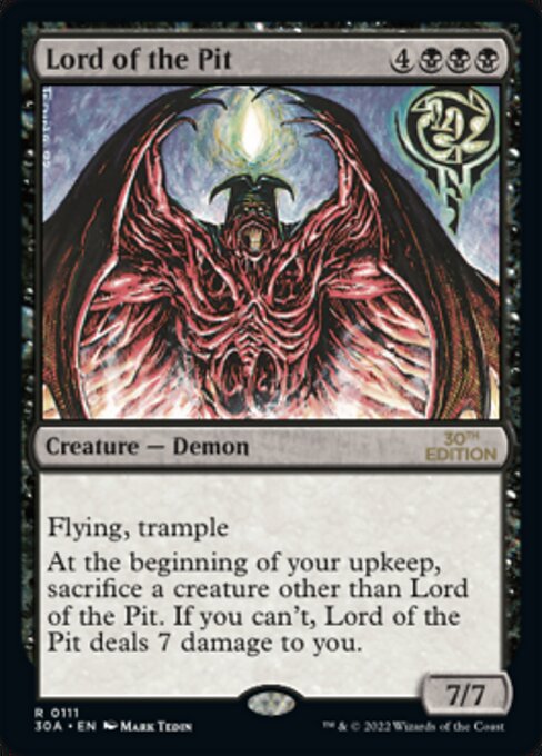 Lord of the Pit card art