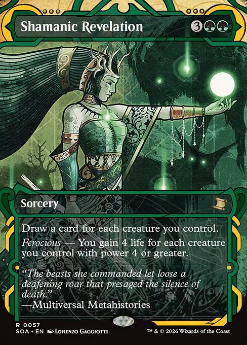 Shamanic Revelation card art