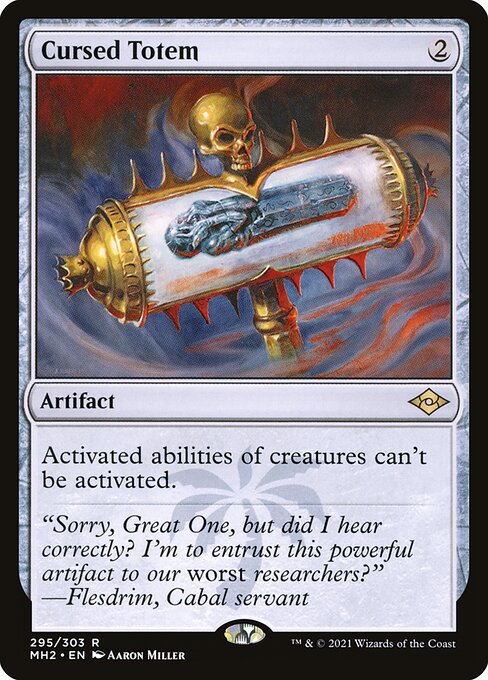 Cursed Totem card art