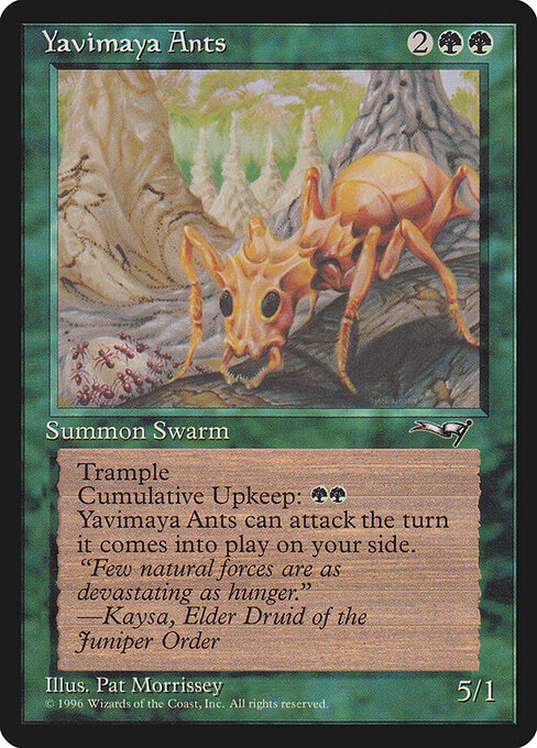 Yavimaya Ants card art