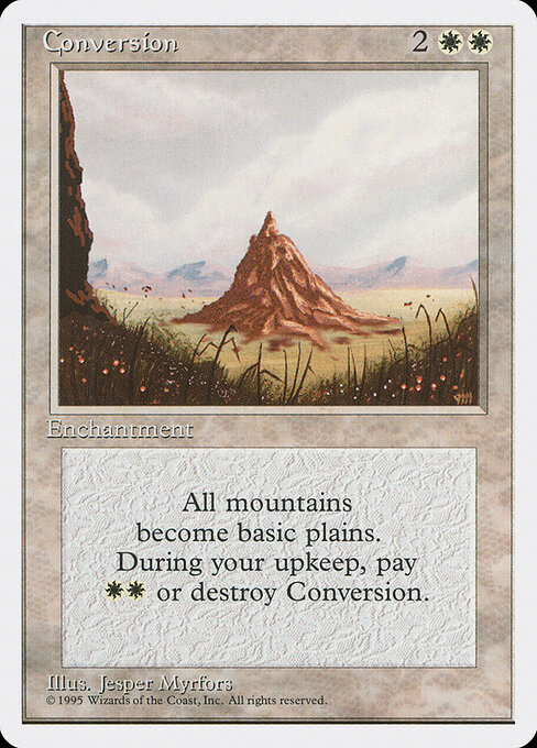 Conversion card art