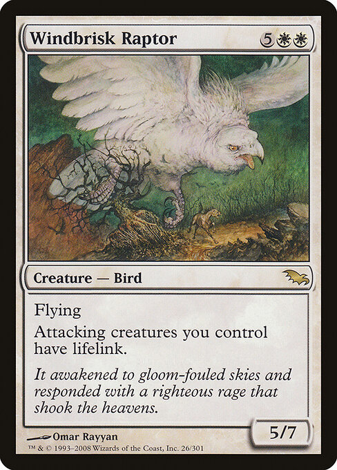 Windbrisk Raptor card art