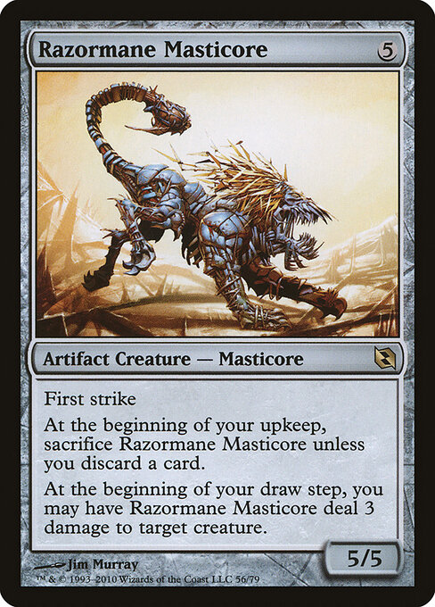 Razormane Masticore card art
