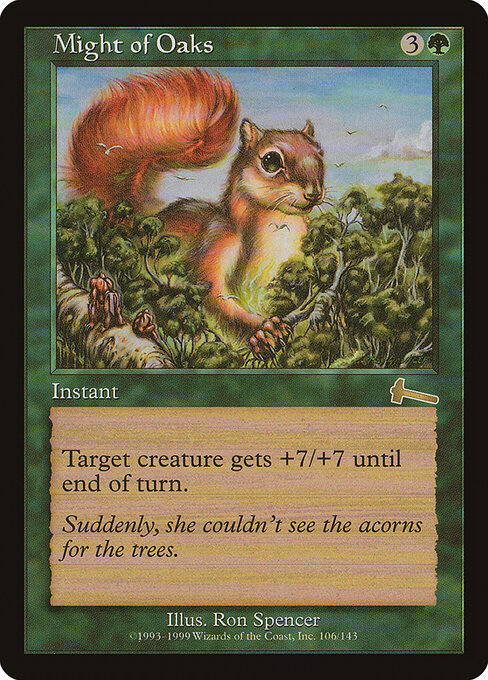 Might of Oaks card art