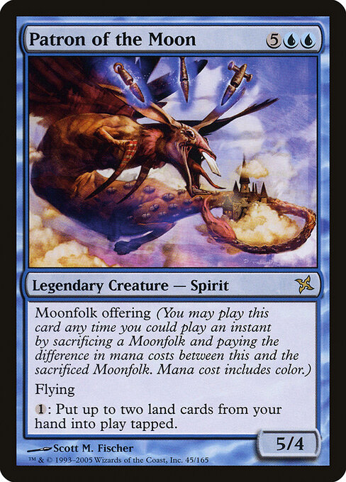 Patron of the Moon card art