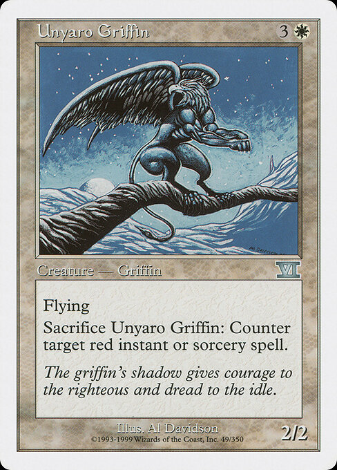 Unyaro Griffin card art