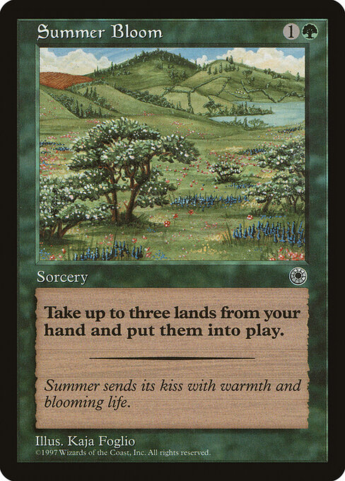 Summer Bloom card art